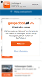 Mobile Screenshot of gaspedaal.nl